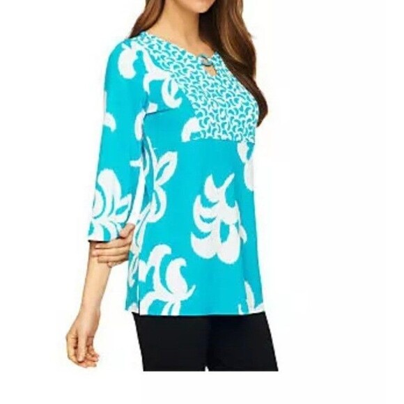 susan graver liquid knit Tops Women Plus 3X, 25 Inch Of Armp To Armp, Spandex. - Picture 1 of 13